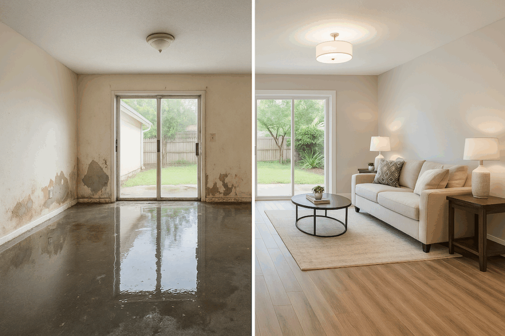water damage restoration, mold remediation, local restoration company, EPR LLC, South Florida water damage, professional mold removal