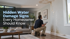 Hidden Water Damage Signs Every Homeowner Should Know