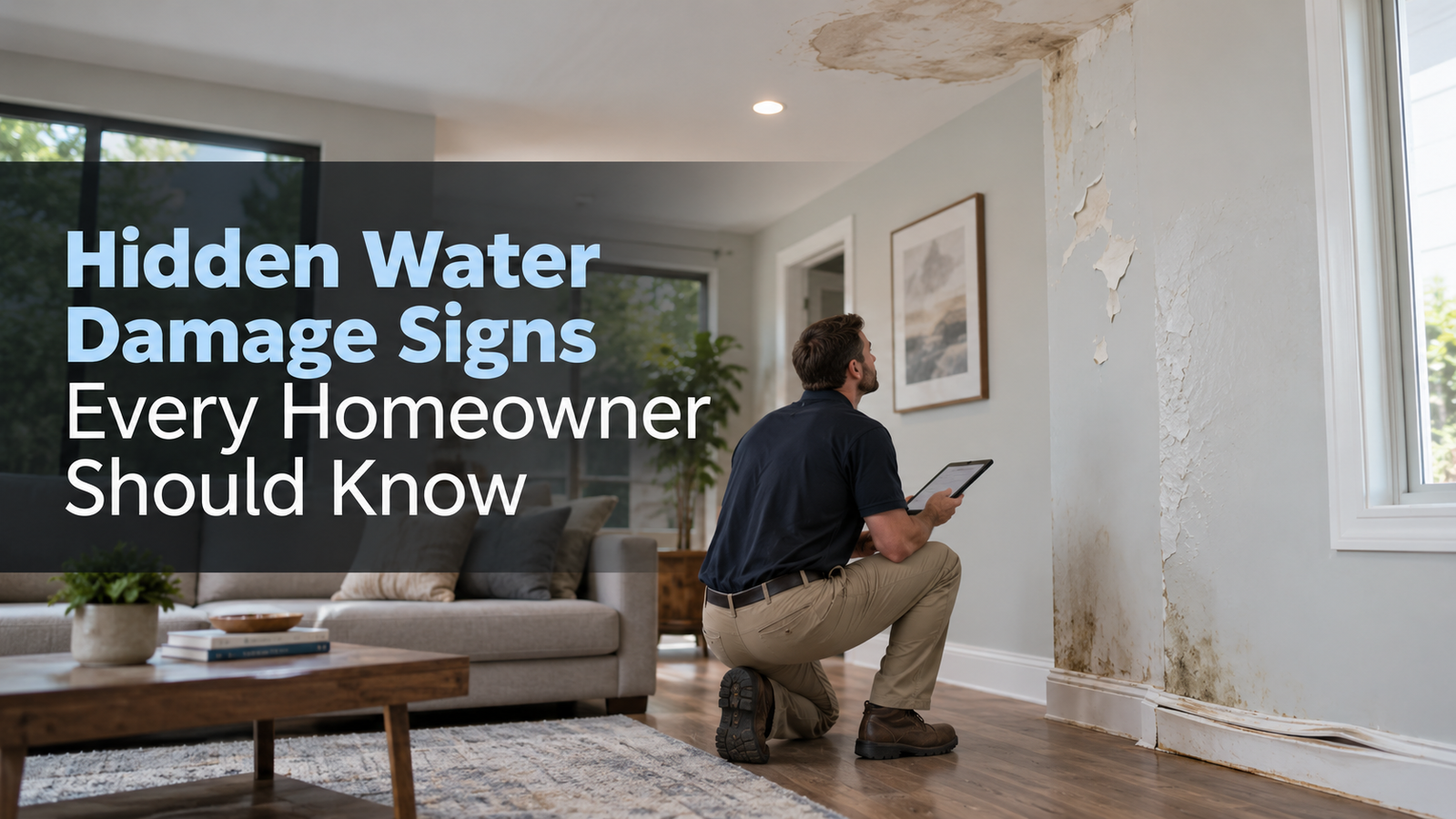 Hidden Water Damage Signs Every Homeowner Should Know