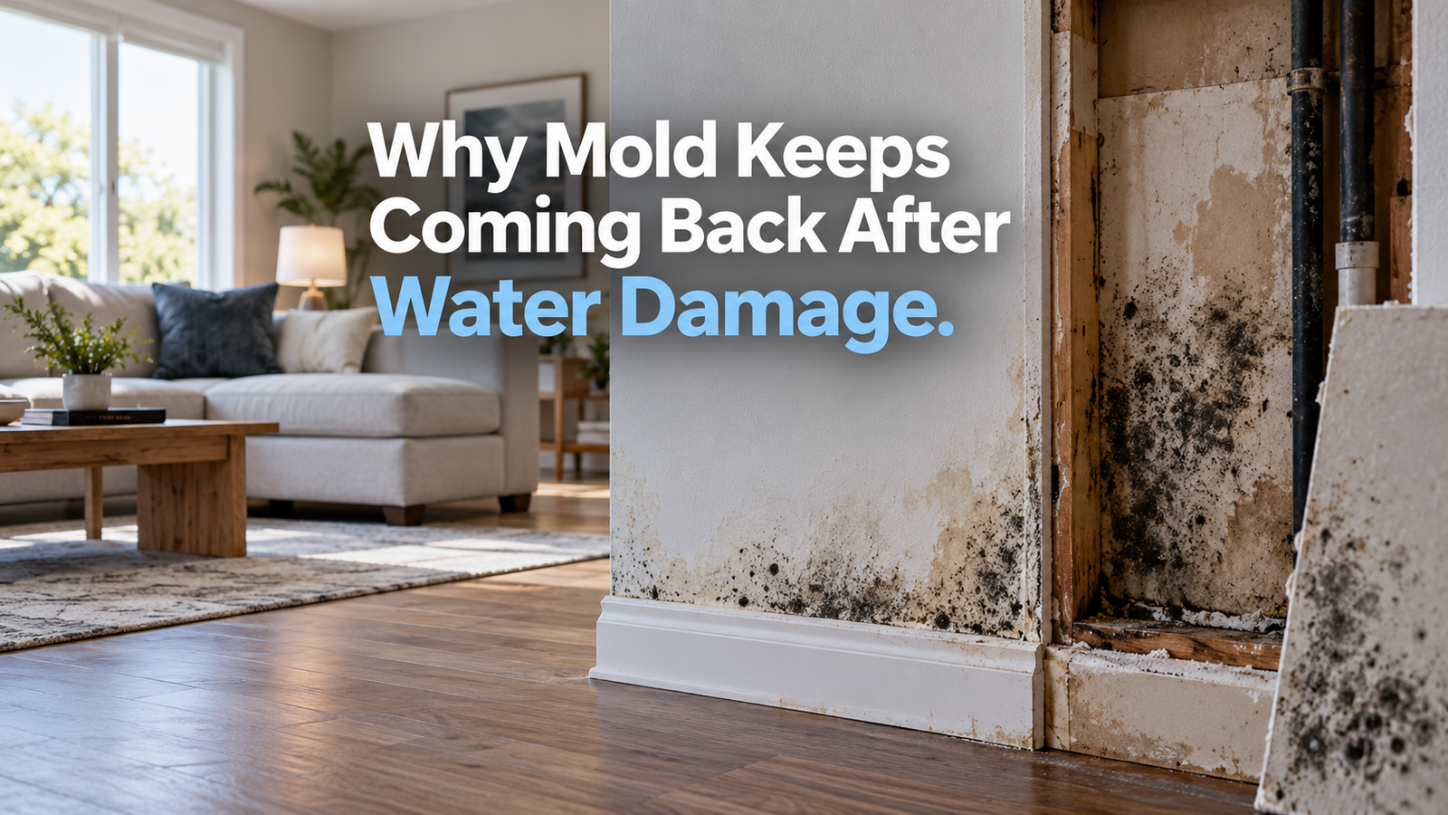 Why Mold Keeps Coming Back After Water Damage